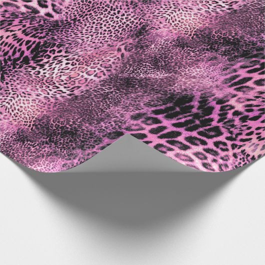 Cheetah Skin Pattern Wrapping Paper Cadeaupapier (Hoek)