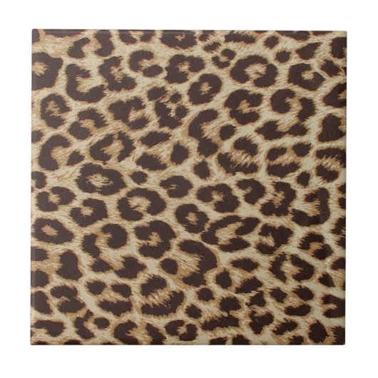 Cheetah Skin Print Tegeltje (Voorkant)