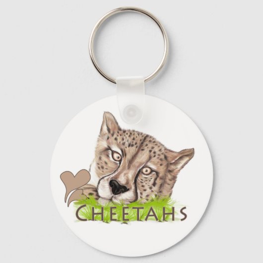 cheetah sleutelhanger (Voorkant)