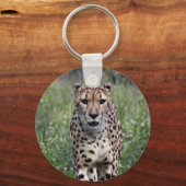 Cheetah-sleutelketen Sleutelhanger (Voorkant)