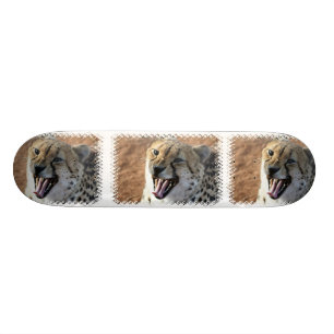 Cheetah Snarl Skateboard