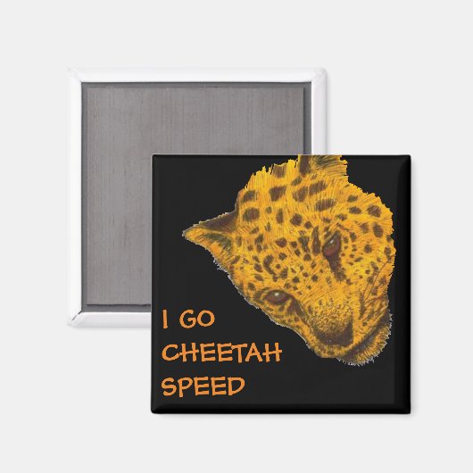 CHEETAH SNELHEID MAGNEET (Voorkant / Achterkant)
