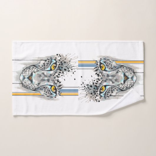 Cheetah Snow Edition Handdoek (Handdoek)