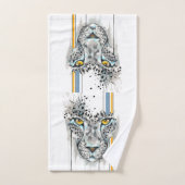 Cheetah Snow Edition Handdoek (Handdoek)