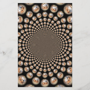 Cheetah Spin Spectacle – Feline Frenzy: Kleurrijk Briefpapier