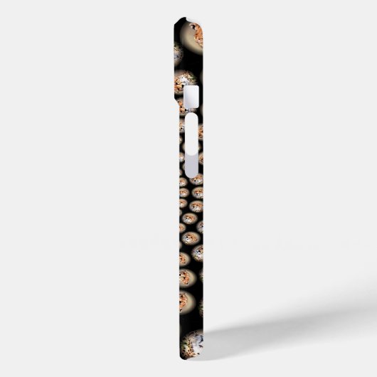 Cheetah Spin Spectacle – Feline Frenzy: Kleurrijk Case-Mate iPhone Case (Achterkant / Links)