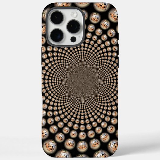 Cheetah Spin Spectacle – Feline Frenzy: Kleurrijk Case-Mate iPhone Case (Achterkant)
