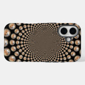 Cheetah Spin Spectacle – Feline Frenzy: Kleurrijk Case-Mate iPhone Case (Achterkant (horizontaal))