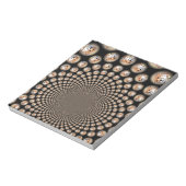 Cheetah Spin Spectacle – Feline Frenzy: Kleurrijk Notitieblok (Linkerzijde)