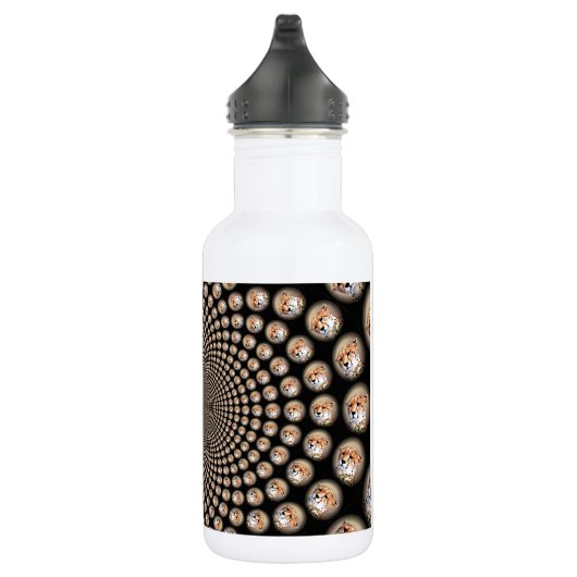 Cheetah Spin Spectacle – Feline Frenzy: Kleurrijk Waterfles (Rechts)