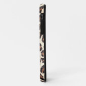 Cheetah Spot Animal Print Monogram IPHONE 5 Hoesje (Achterkant/links)