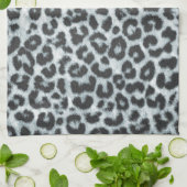 Cheetah Spot Animal Print Wild Keuken Schotel Hand Theedoek (Gevouwen)