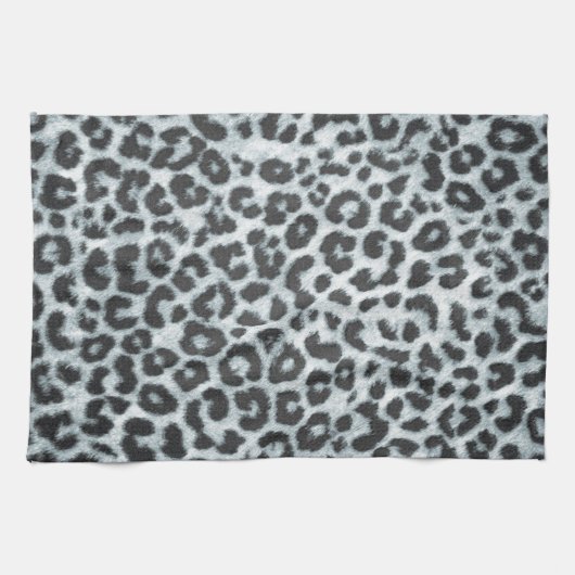 Cheetah Spot Animal Print Wild Keuken Schotel Hand Theedoek (Horizontaal)