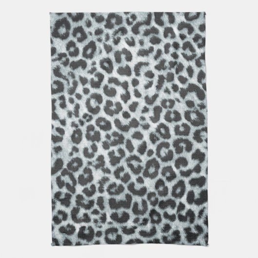 Cheetah Spot Animal Print Wild Keuken Schotel Hand Theedoek (Verticaal)