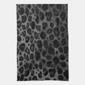 Cheetah Spot Animal Print Wild Keuken Schotel Hand Theedoek (Verticaal)