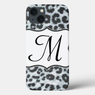 Cheetah Spot Animal Print Wild Monogram IPAD Case