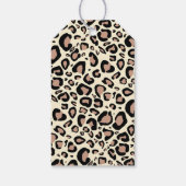 Cheetah Spots Cadeau Labels Cadeaulabel (Achterkant)