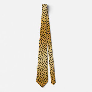 Cheetah Spots Exotic African Animal Print Stropdas