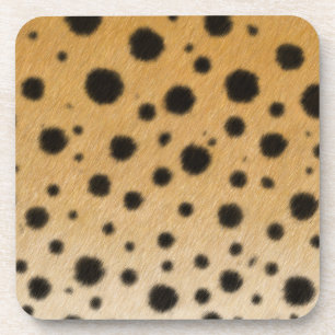 Cheetah Spots Exotic Fur Realistic Animal Print Bier Onderzetter