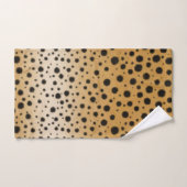 Cheetah Spots Fur Texture African Animal Print Bad Handdoek (Handdoek)