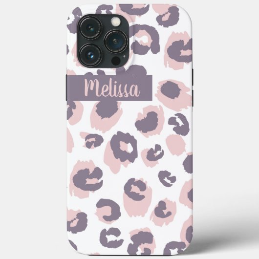 Cheetah Spots Hoesje-Mate iPhone Case (Achterkant)
