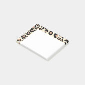 Cheetah Spots post-its Post-it® Notes (Schuin)