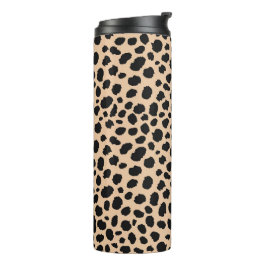 Cheetah Spots Thermal Tumbler Thermosbeker