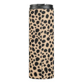 Cheetah Spots Thermal Tumbler Thermosbeker (Achterkant)