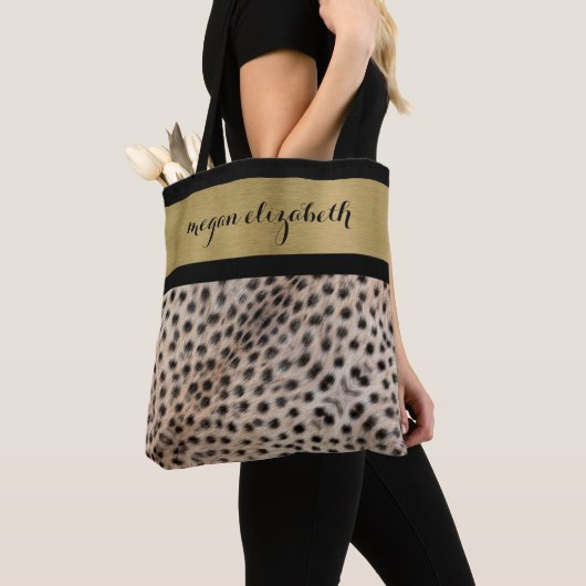 Cheetah Spots Tote Bag (Dichtbij)