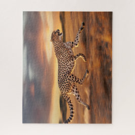 Cheetah Sprinting Legpuzzel