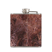 Cheetah Stare Heupfles (Achterkant)