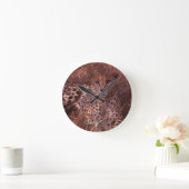 Cheetah Stare Ronde Klok (Huis)