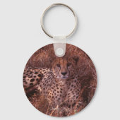 Cheetah Stare Sleutelhanger (Voorkant)