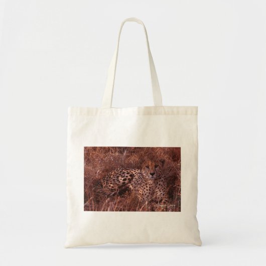 Cheetah Stare Tote Bag (Voorkant)
