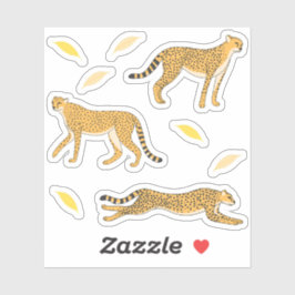 Cheetah Sticker
