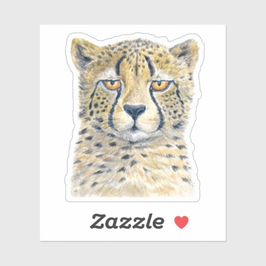 Cheetah Sticker (Vel)