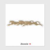 Cheetah Stickers (Vel)