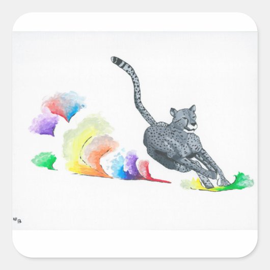 Cheetah Stickers (Voorkant)