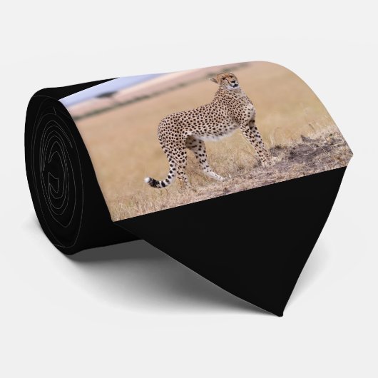 Cheetah Stropdas (Opgerold)