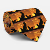 Cheetah Stropdas (Opgerold)