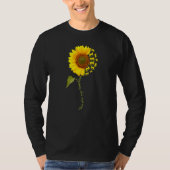 Cheetah Sunflower T-shirt (Voorkant)