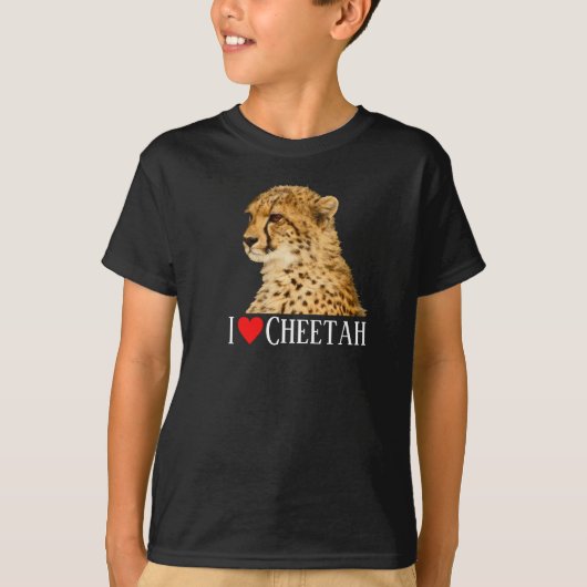 Cheetah T-shirt (Voorkant)