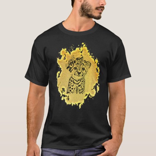 Cheetah T-shirt (Voorkant)
