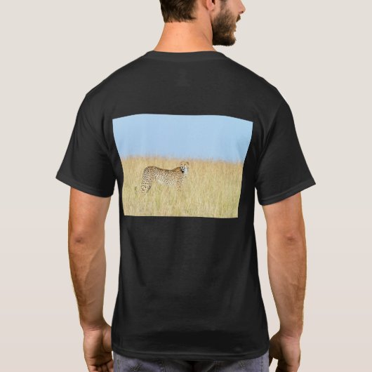 Cheetah T-shirt (Achterkant)