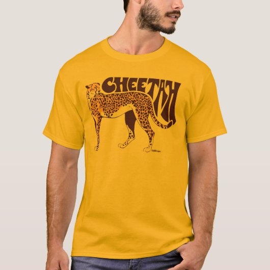 Cheetah T-shirt (Voorkant)