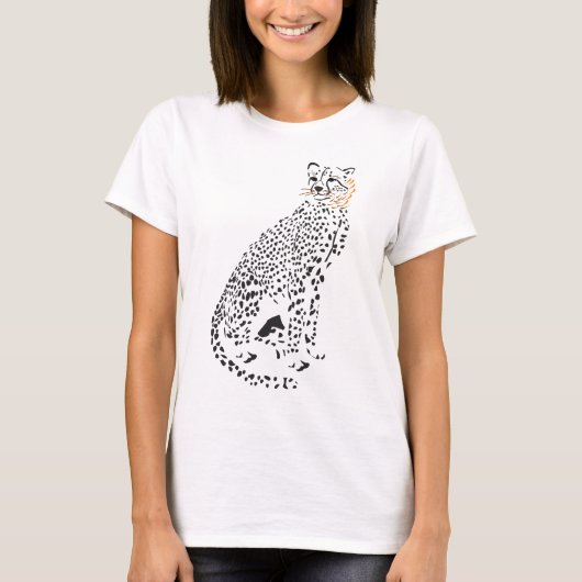 Cheetah T-shirt (Voorkant)