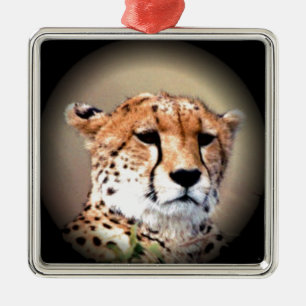 Cheetah Tear Marks Hakunamatata Metalen Ornament