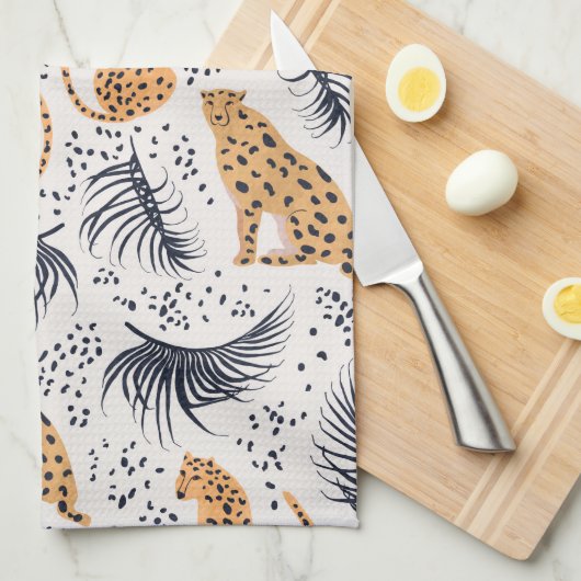 Cheetah Theedoek (Quarter Fold)