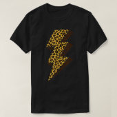 Cheetah Thunder Bolt Luipaard Lightning Bolt T-shirt (Design voorkant)