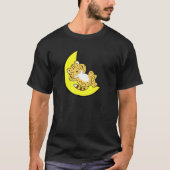 Cheetah Tired Nap All Day Sleep All Night Cute Che T-shirt (Voorkant)